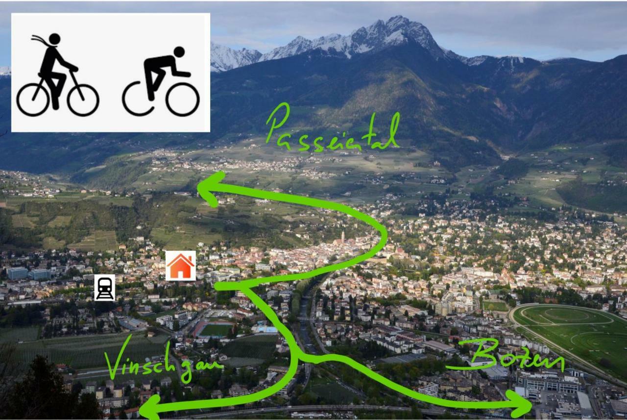 Appartment Trojer Merano Eksteriør billede